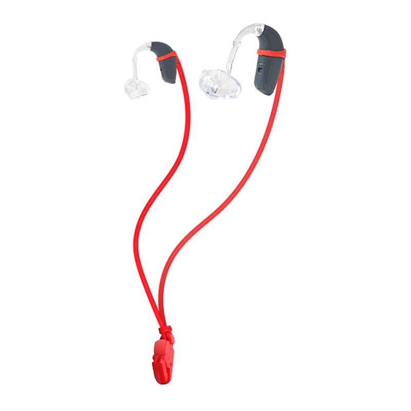 String Tension Clip - เครื่องช่วยฟังคลิป CLAMP เชือกยืดหยุ่นแหวนป้องกัน Lost เครื่องช่วยฟัง Fixation