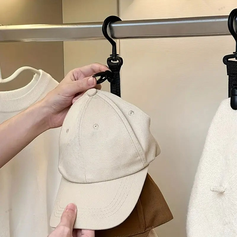 ที่แขวนหมวกสำหรับตู้เสื้อผ้าแล - String Tension Clip บทวิจารณ์และราคา