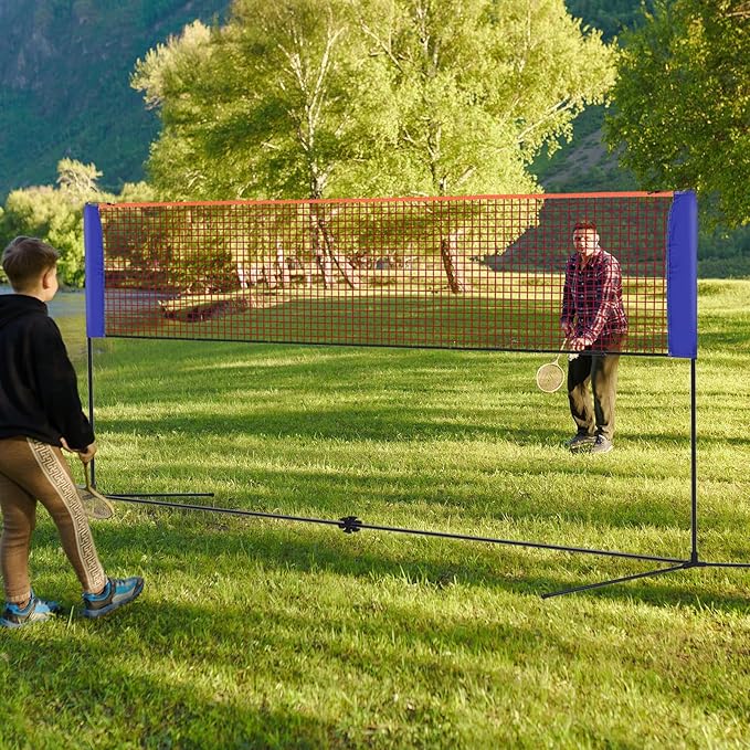 ตาข่ายแบดมินตันแบบพกพา ขนาดเล็ - Badminton Area บทวิจารณ์และราคา