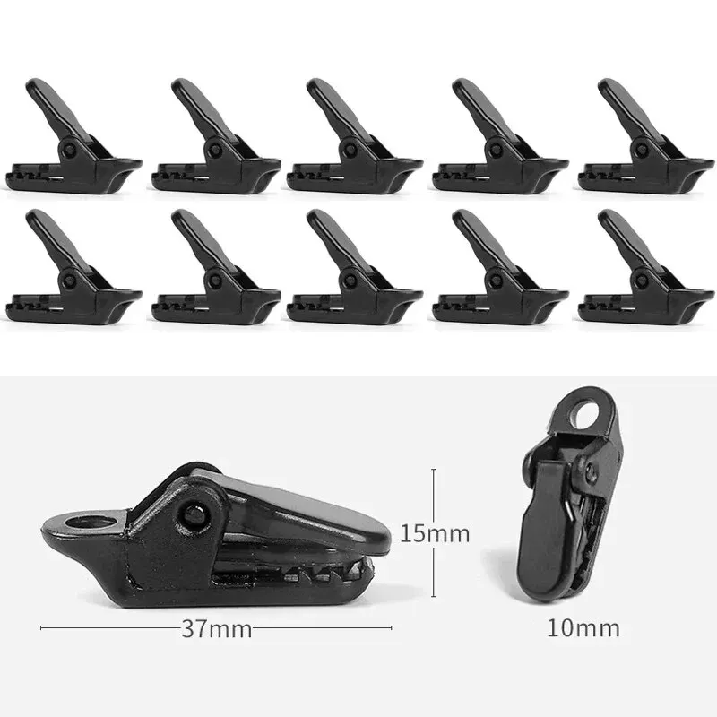 10Pcs กันสาด CLAMP Tarp คลิป C - String Tension Clip บทวิจารณ์และราคา