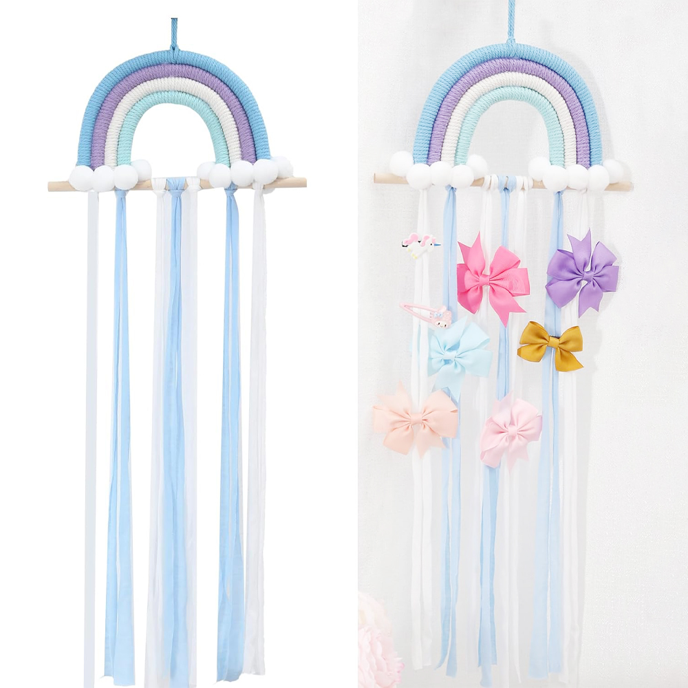 ที่หนีบผมเด็กแบบถักลายสายรุ้ง  - String Tension Clip บทวิจารณ์และราคา