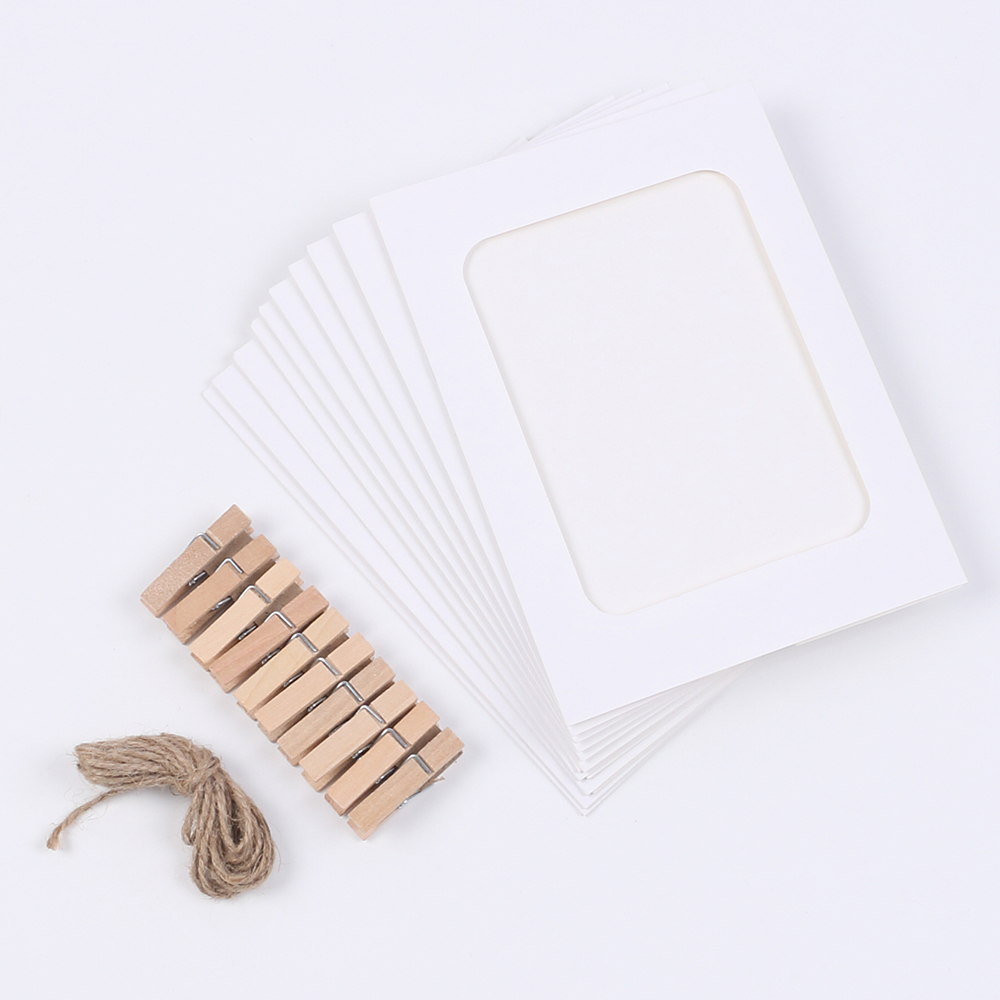 ชุดกรอบรูปกระดาษ 10 ชิ้น พร้อม - String Tension Clip บทวิจารณ์และราคา