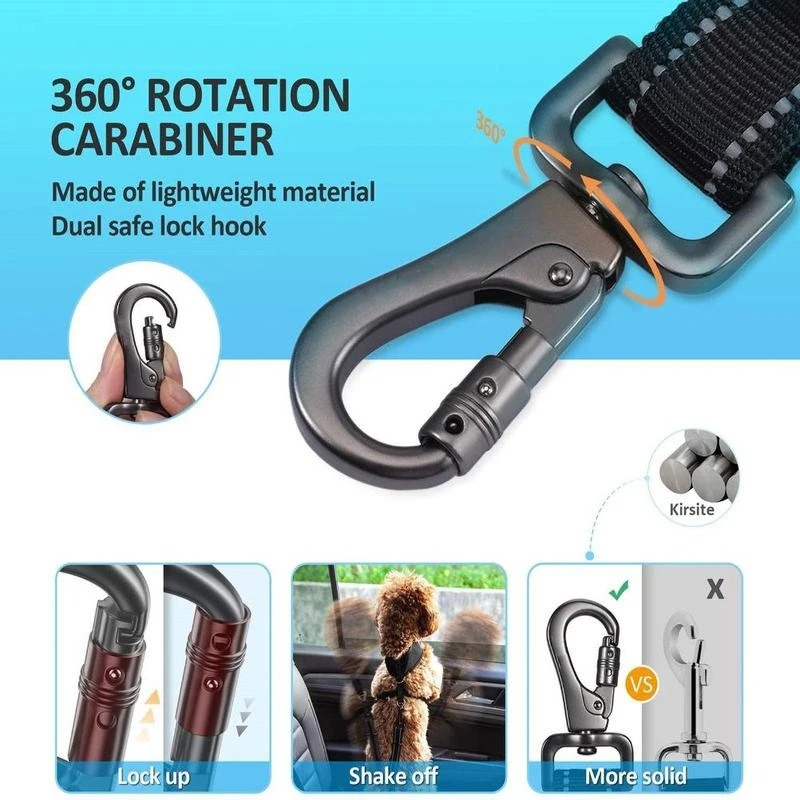 3 In 1 สัตว์เลี้ยงสุนัขเข็มขัด - String Tension Clip บทวิจารณ์และราคา